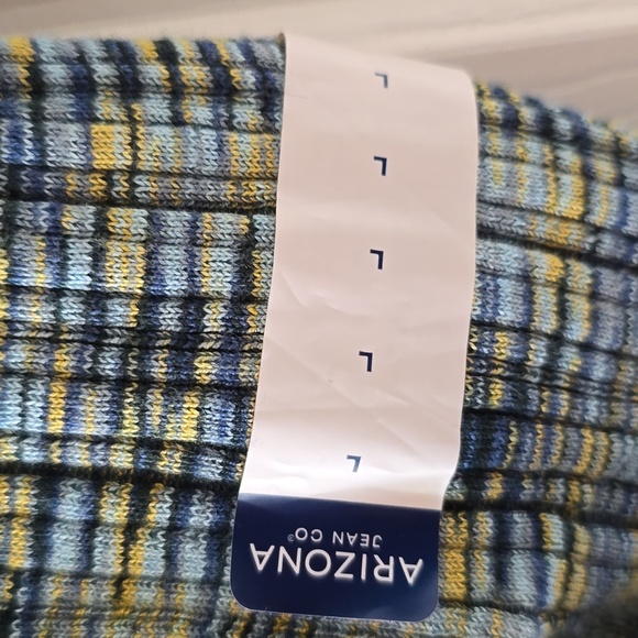 ARIZONA JEAN CO WOMEN'S JUNIORS SIZE BLUE AND YELLOW CROP TOP SIZE LARGE - Picture 7 of 14